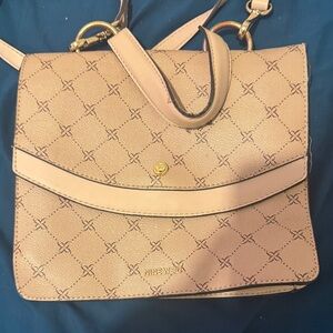 Tan Patterned Women's Bag